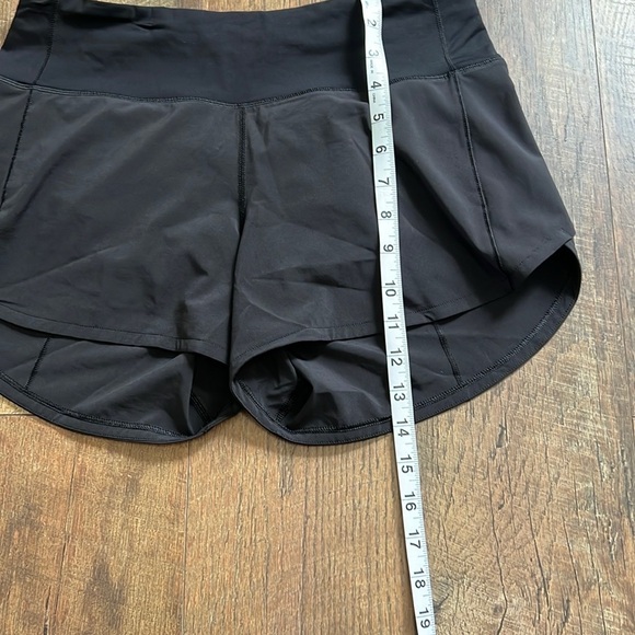 Black Athletic Shorts with Zipper Pocket - Picture 6 of 7